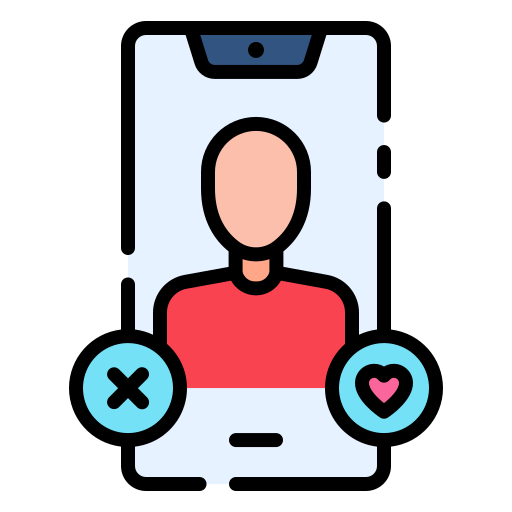 aplicación de citas icono gratis