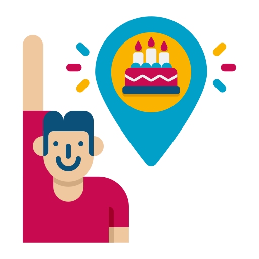 cumpleaños icono gratis