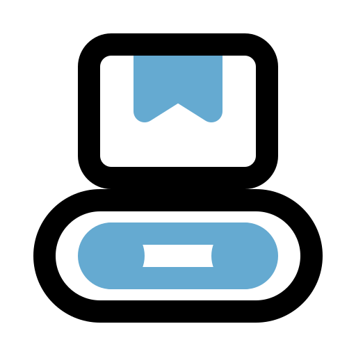 Conveyor belt Generic Blue icon