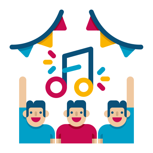 Music festival - Free music icons