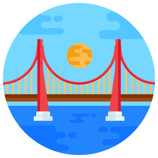 Bridges free icon
