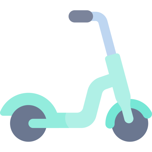 scooter electrico icono gratis