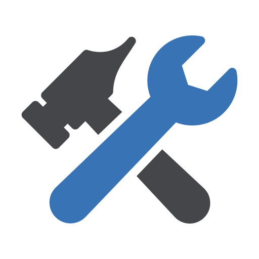 Repair tool Generic Blue icon