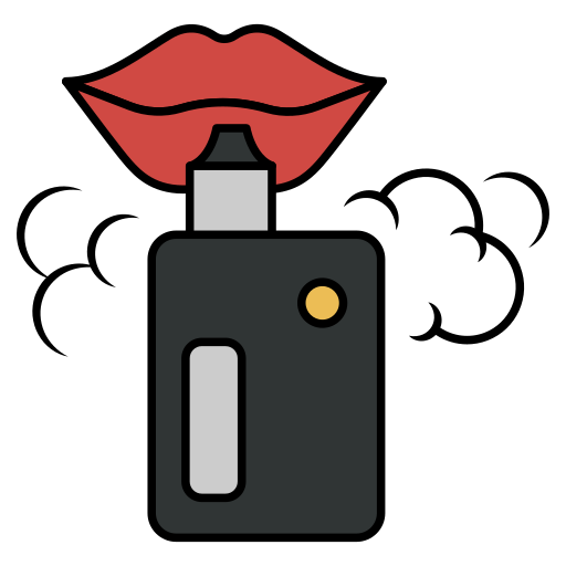 Vape Generic Outline Color icon