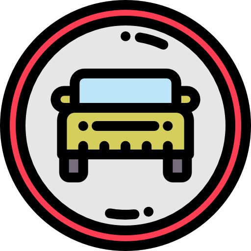Car free icon Car free icon