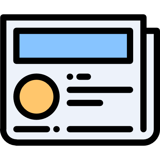 periódico icono gratis