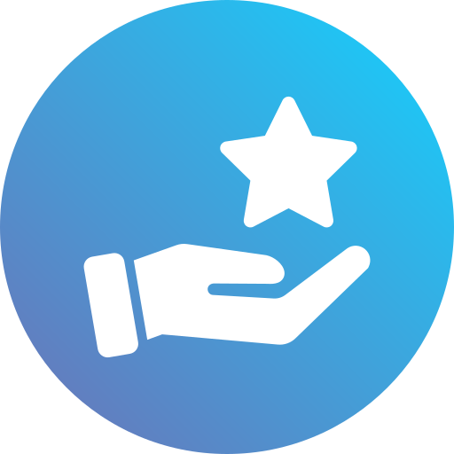 Star Generic Flat Gradient icon