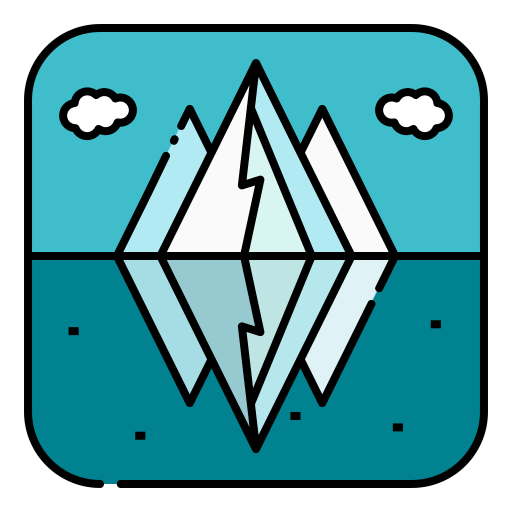 Iceberg free icon Iceberg free icon