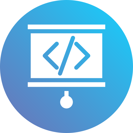 Coding Generic Flat Gradient icon