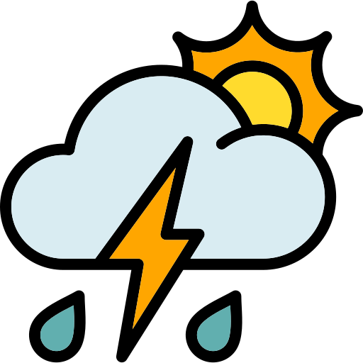 Thunderstorm - Free weather icons