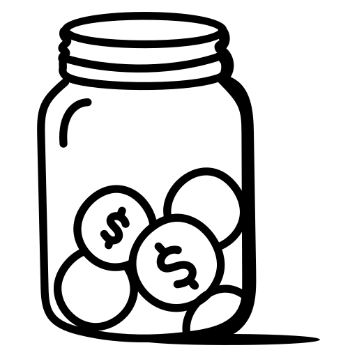Saving free icon