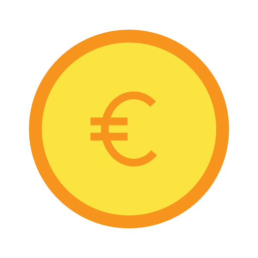 euro icono gratis