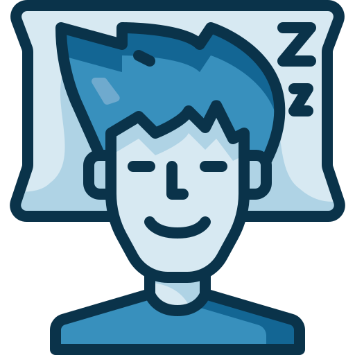 Sleeping Generic Outline Color icon