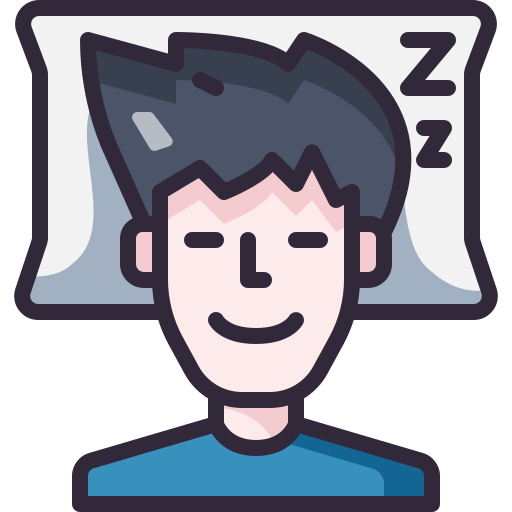 dormido icono gratis