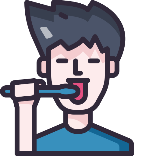 Brush teeth Generic Outline Color icon