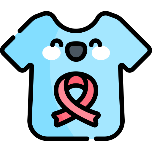 T shirt Kawaii Lineal color icon