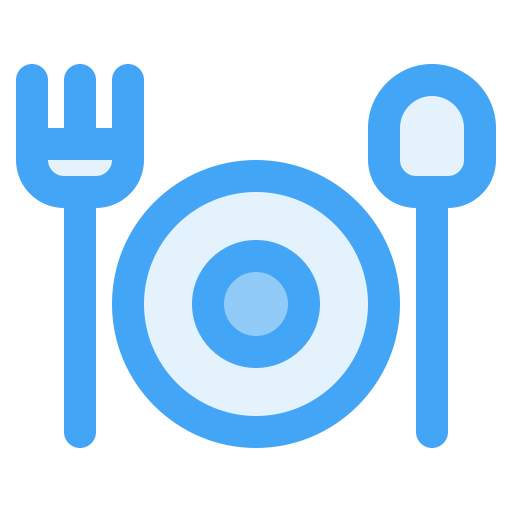 Restaurant Generic Blue icon