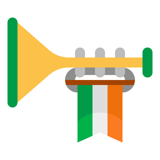 trompeta icono gratis