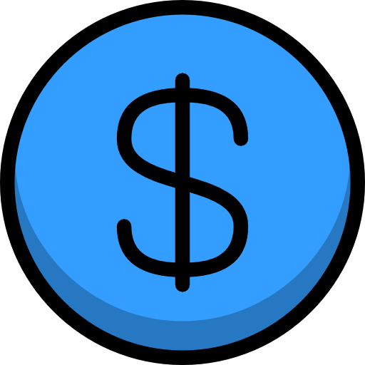 dólar grátis ícone dólar grátis ícone