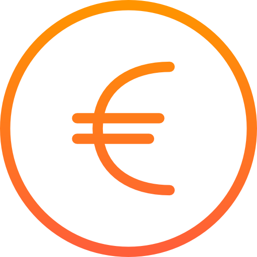euro grátis ícone