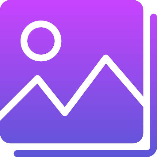 Picture Generic Flat Gradient Icon