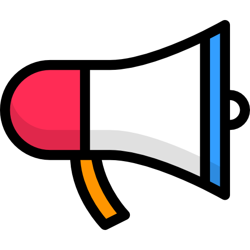 Megaphone Stockio Lineal Color Icon