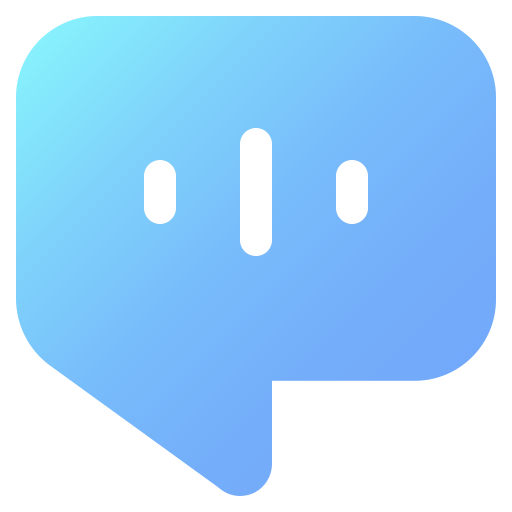 Chat Generic Flat Gradient icon