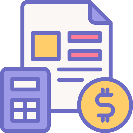 Calculation Generic Outline Color icon