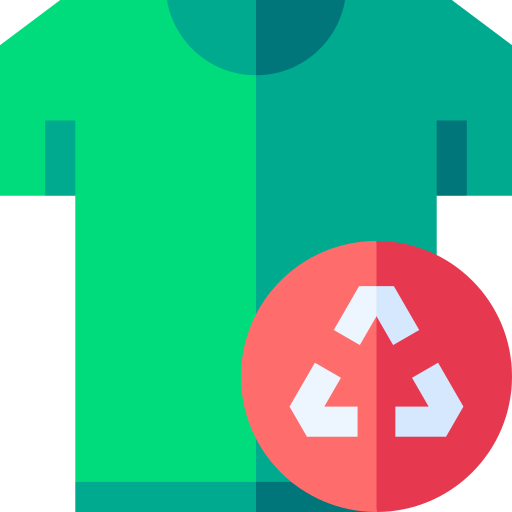 Recycling Basic Straight Flat icon