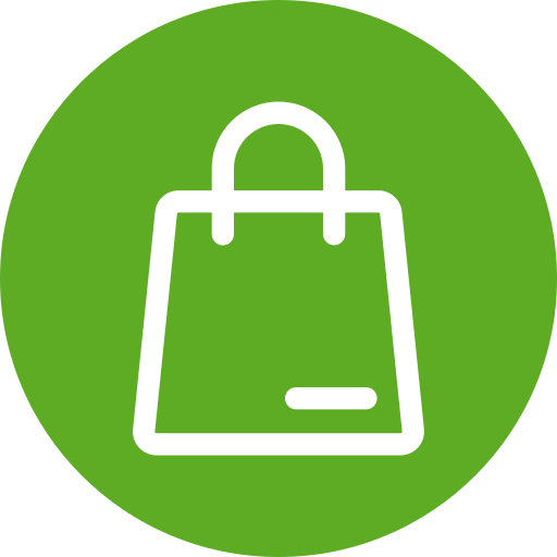 bolsa de compras grátis ícone