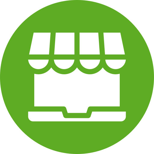 tienda en línea icono gratis