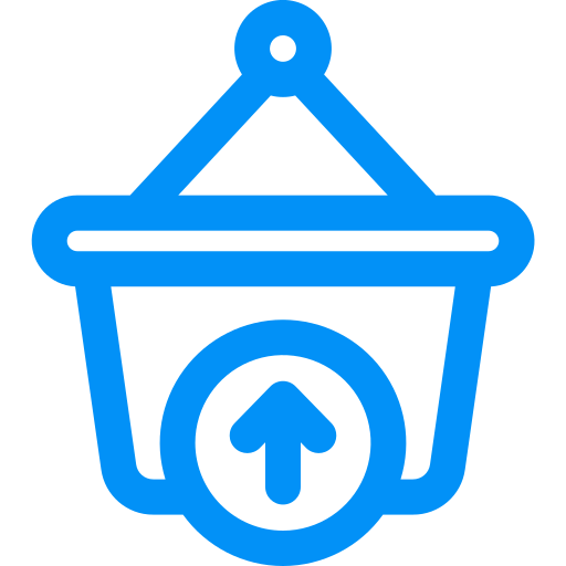 cesta de la compra icono gratis