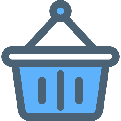 cesta de la compra icono gratis