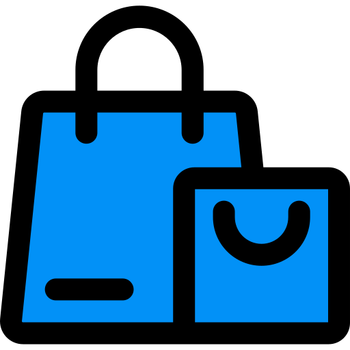 Shopping bag Generic Outline Color icon