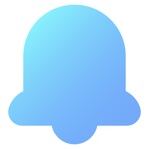 campana de notificación icono gratis