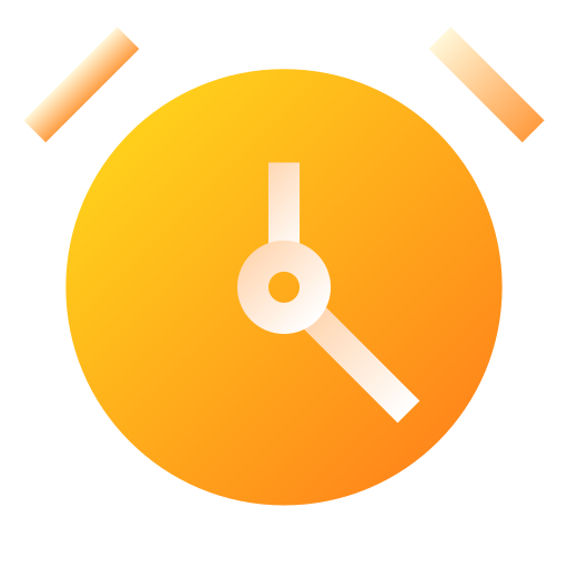 Alarm clock Generic Flat Gradient icon