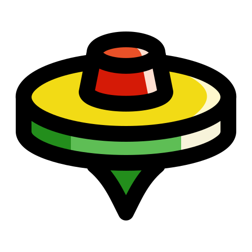 Spinning top free icon Spinning top free icon