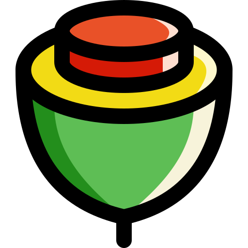 Spinning top free icon