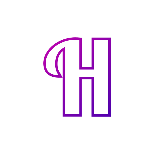 Letter h Generic Gradient icon