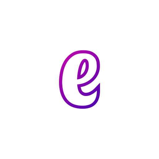 Letter e Generic Gradient icon