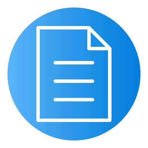 Document - Free interface icons