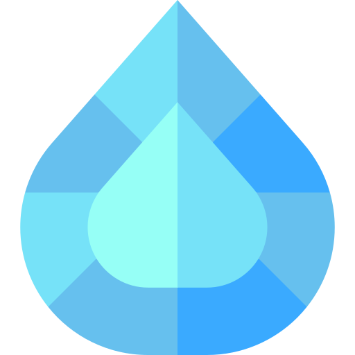 Teardrop Basic Straight Flat icon