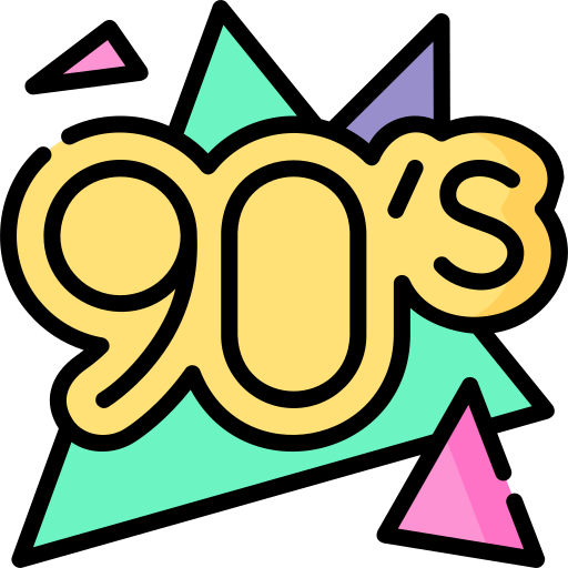 90s Free Icon