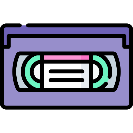 Vhs Special Lineal Color Icon