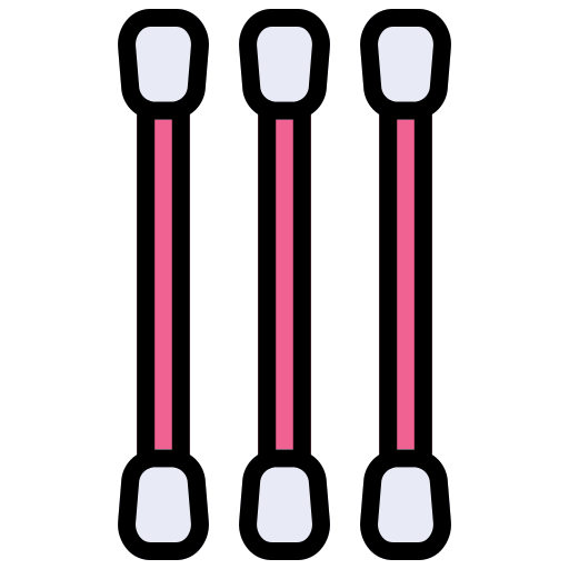 bastoncillo de algodón icono gratis