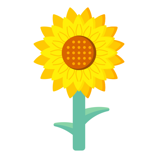 Sunflower Generic Flat icon