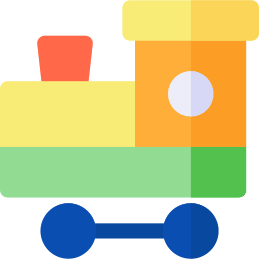 Train Basic Rounded Flat icon