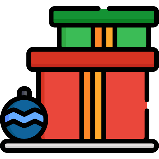 caja de regalo icono gratis