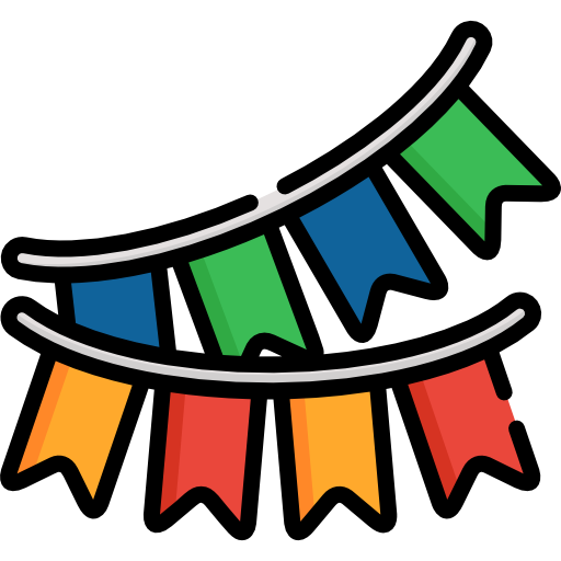 guirlande Icône gratuit guirlande Icône gratuit