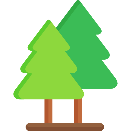 Trees Special Flat icon